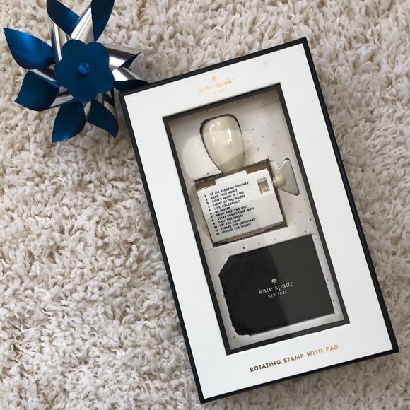 Kate Spade Stamp with Pad